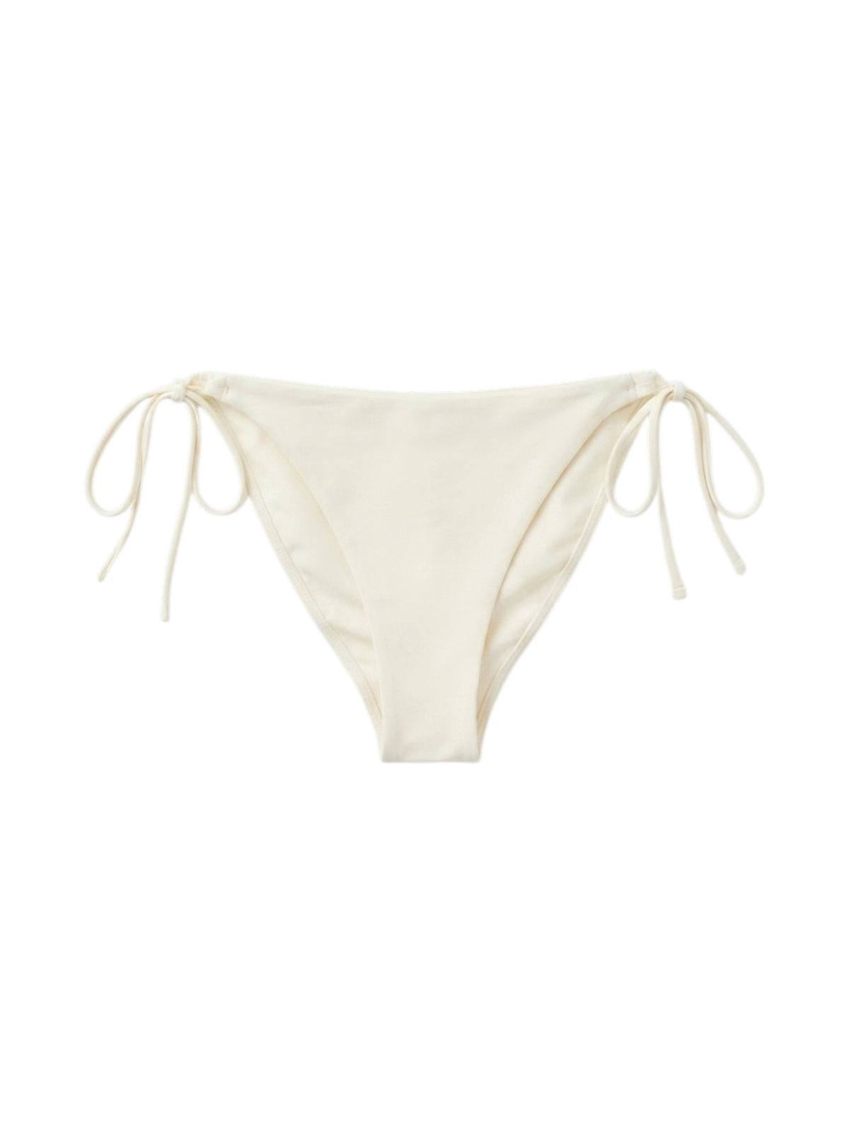 Image for Women's Plain Solid Bikini Bottom,Off White