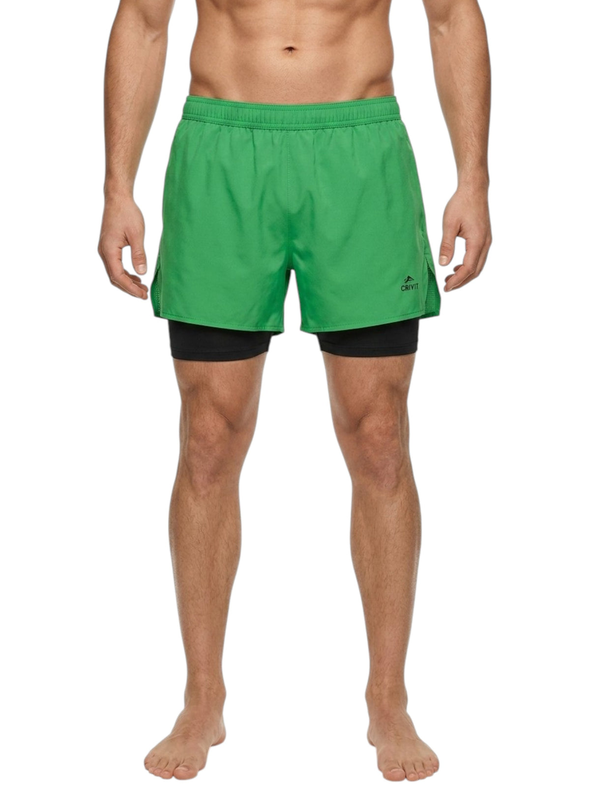 Image for Men's Plain Sport Short,Green