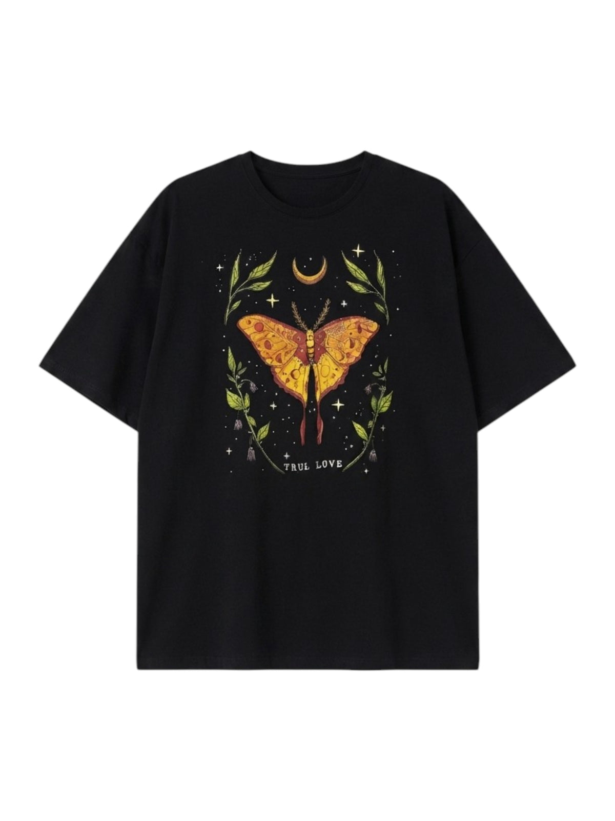 Image for Women's Printed Top,Black