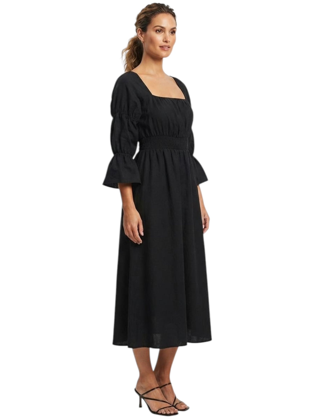 Image for Women's Plain Dress,Black