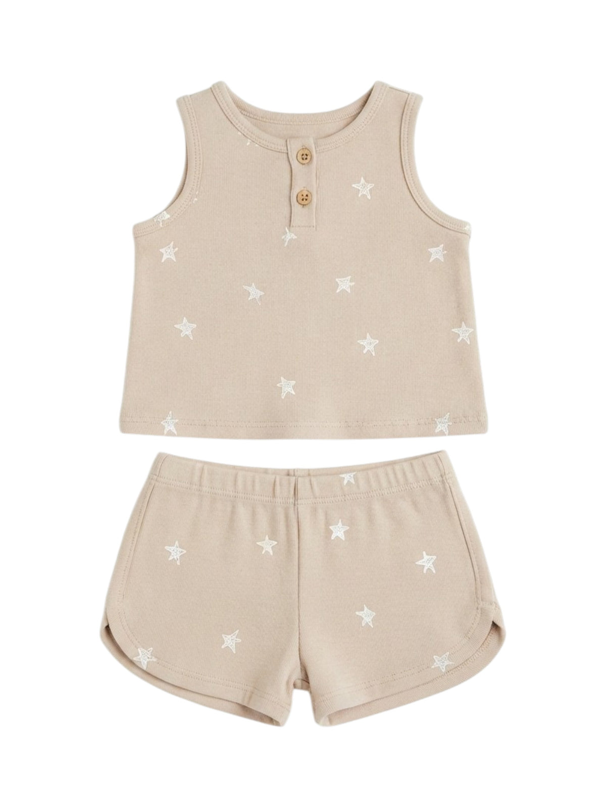 Image for Kids Girl's Printed Sleepwear Set 2Pieces,Beige