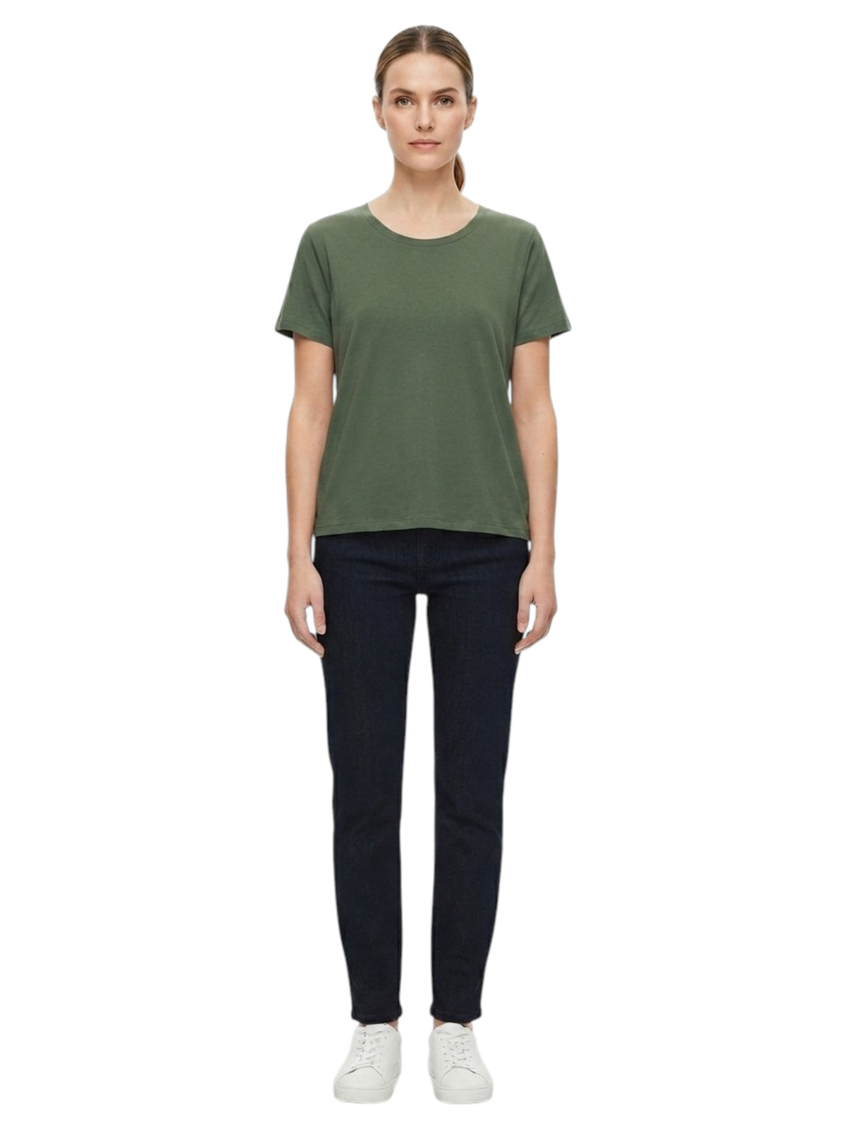 Image for Women's Plain Top,Olive