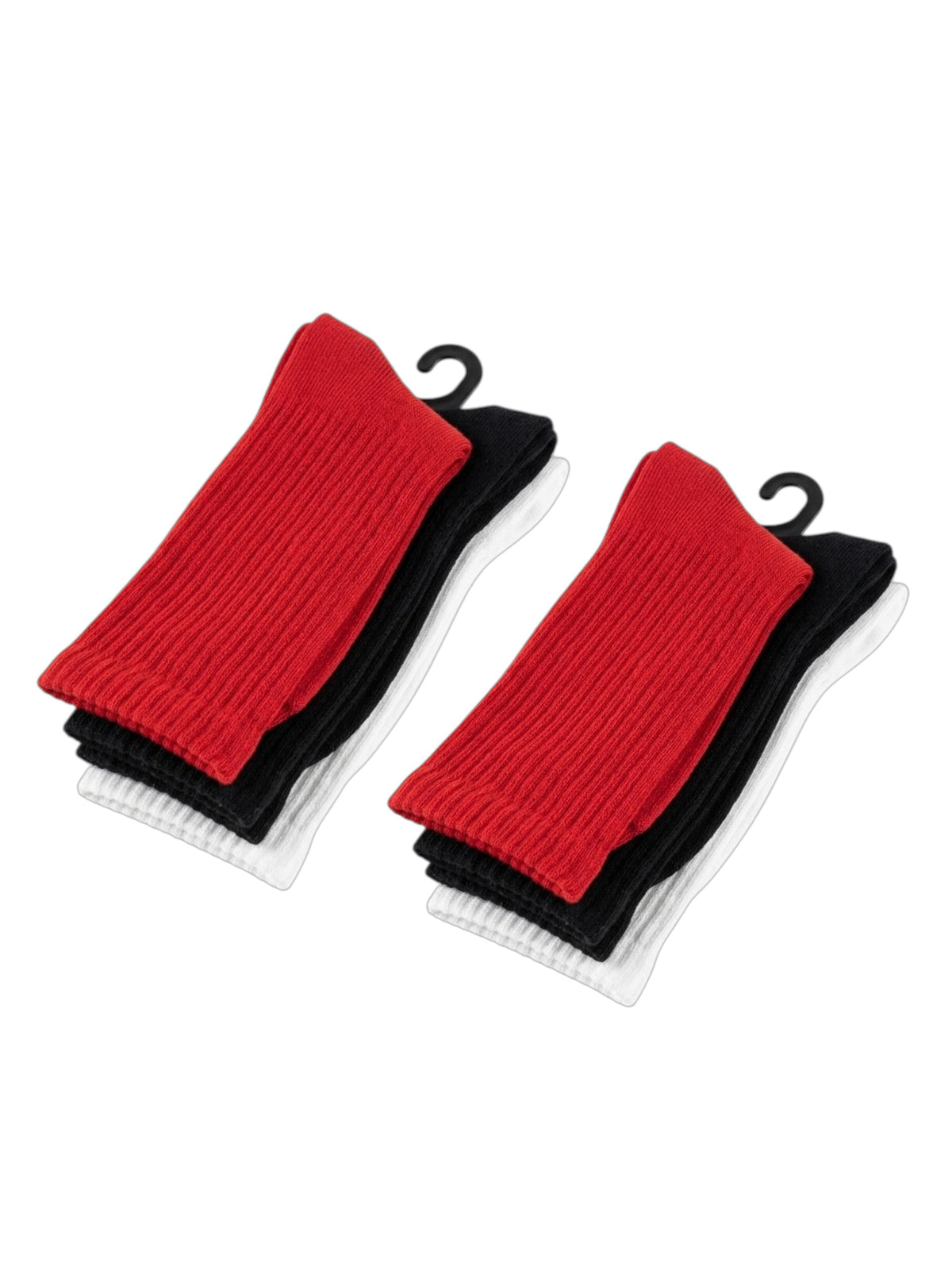 Image for LCKR Men's Set 6 Pcs Ribbed Knee-High Socks,Multi