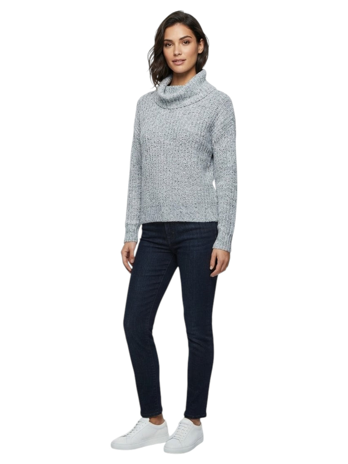 Image for Women's Textured Sweater,Blue