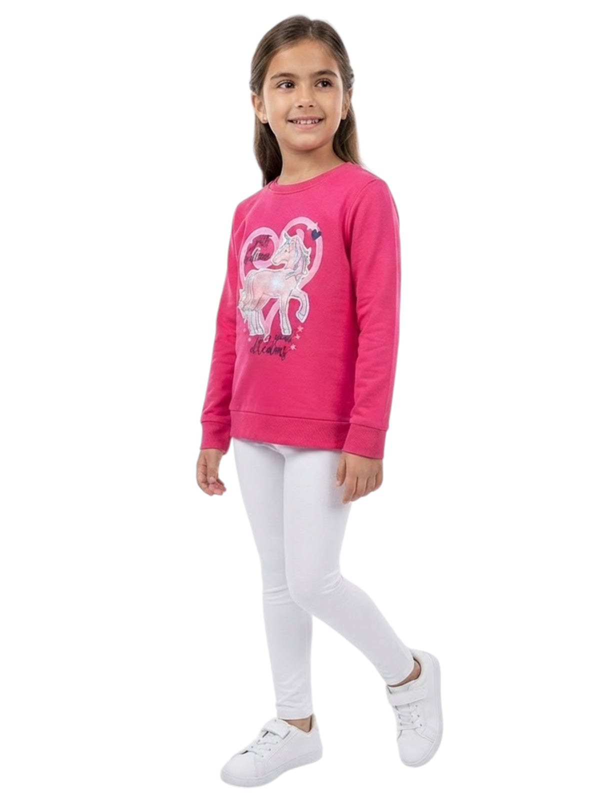 Image for Kids Girls Printed Top,Pink