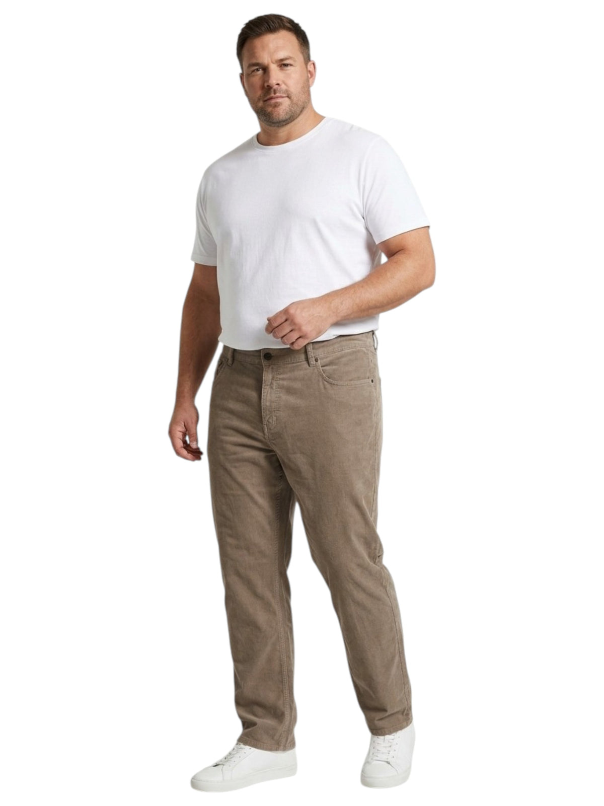 Image for Men's Striped Casual Pants,Light Olive