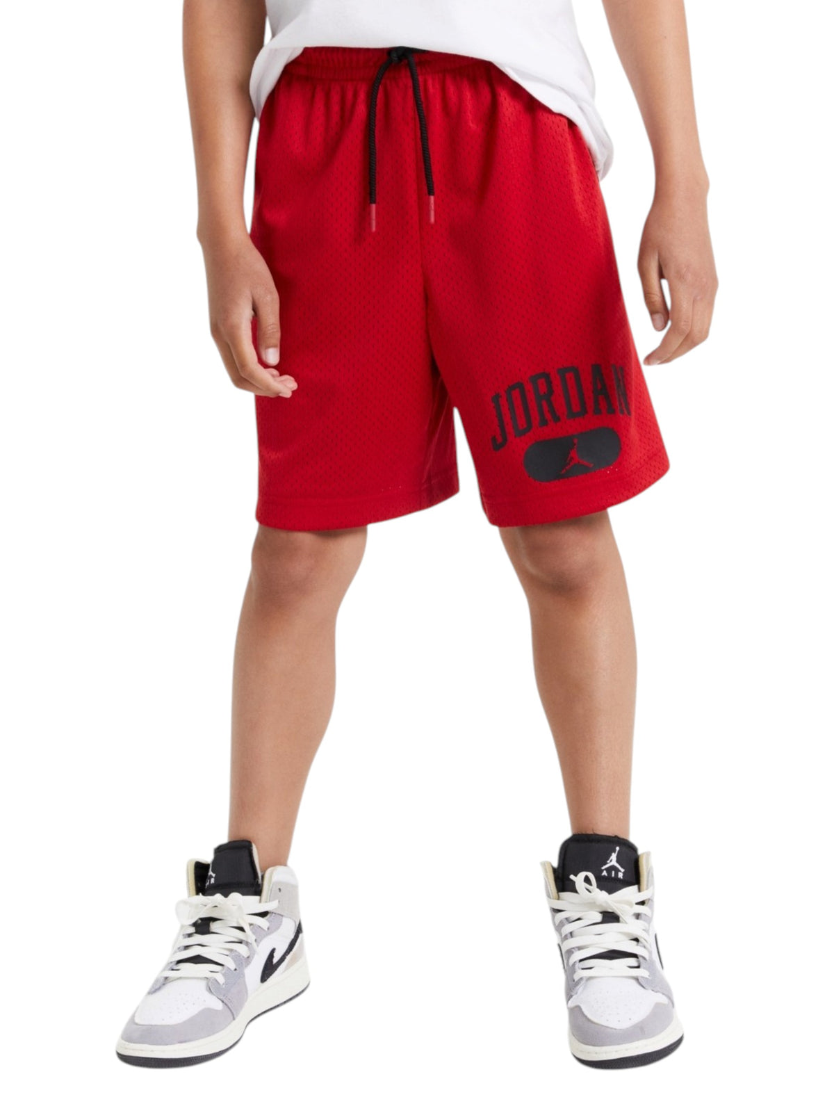 Image for Kids Boy Brand Logo Printed Sport Short,Red
