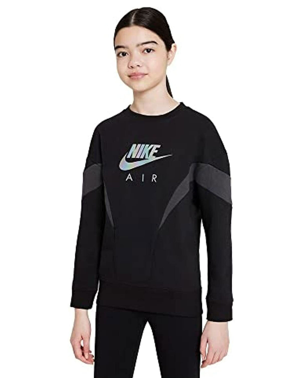 Image for Kids Girl Brand Logo Printed Sweater,Black