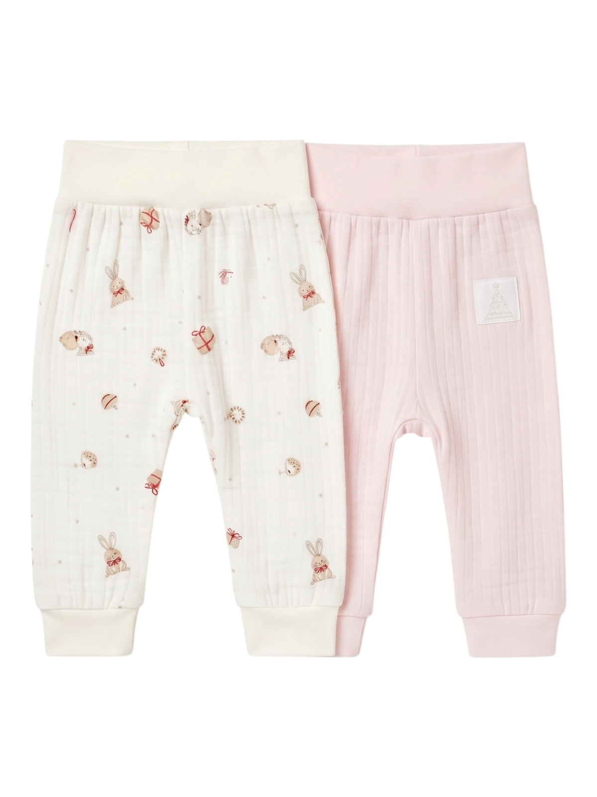 Image for Kids Girl Printed Sleepwear Set 2 Pcs Pants,Pink/White