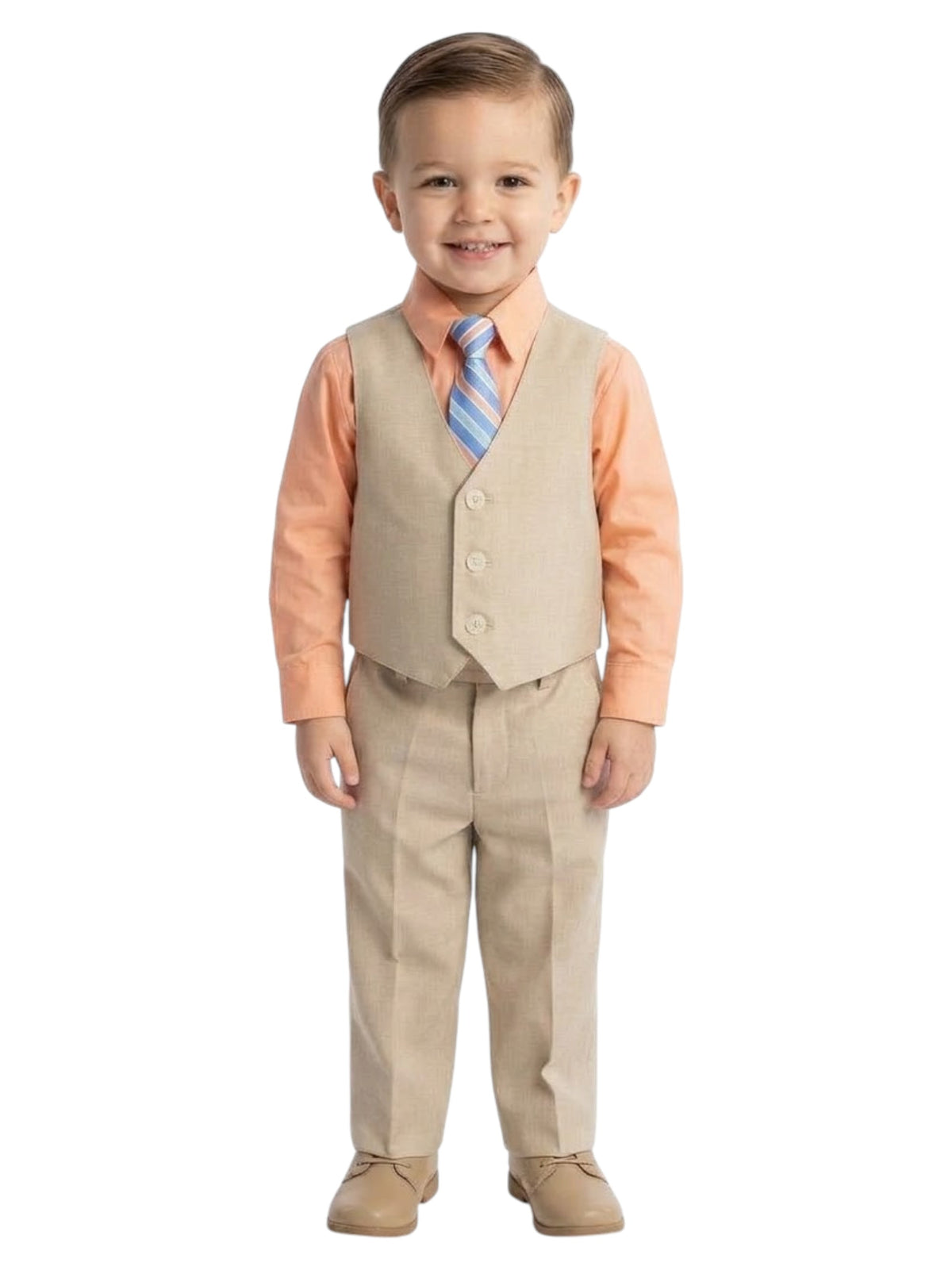 Image for Kids Boy Plain 4 Pcs Set Suit,Multi