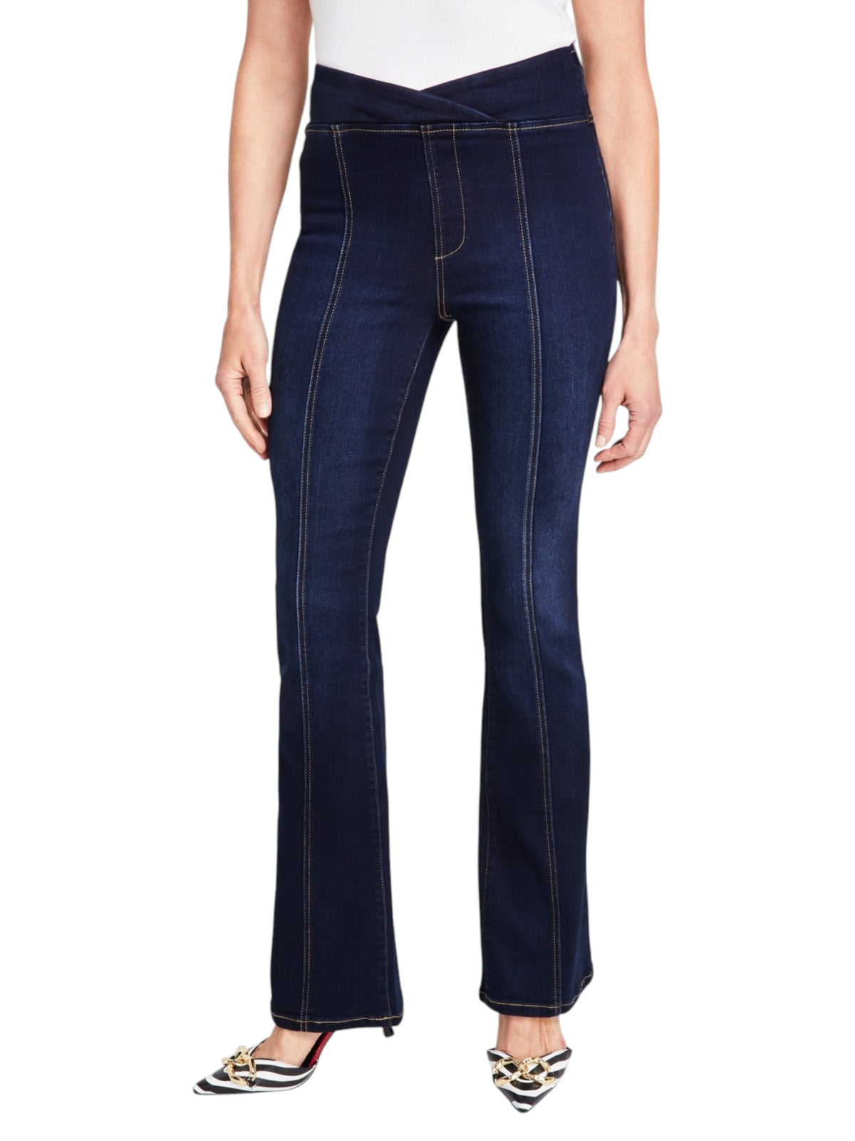 Image for Women's Plain Denim Jeans,Navy Blue