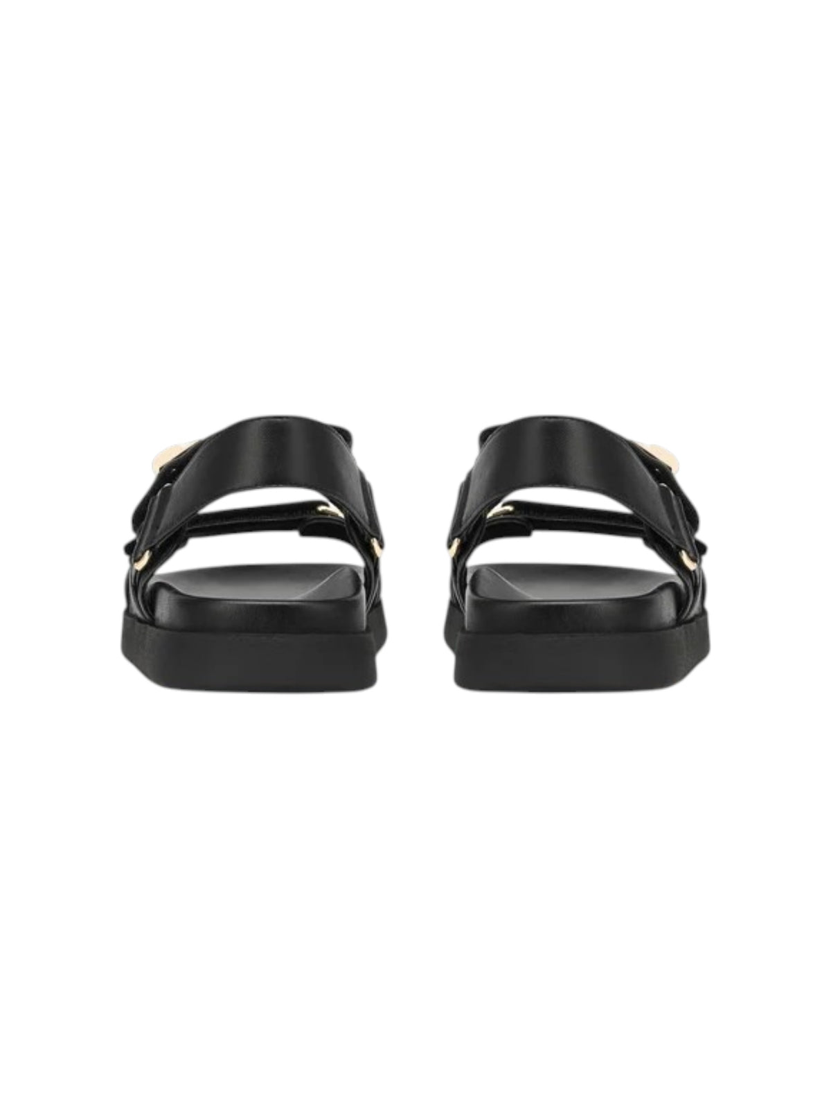 Womwn's Plain Sandals,Black