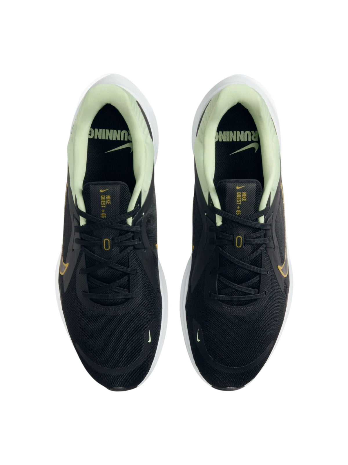 Quest 5 Men's Colorblocked Shoes,Black/Mint Green