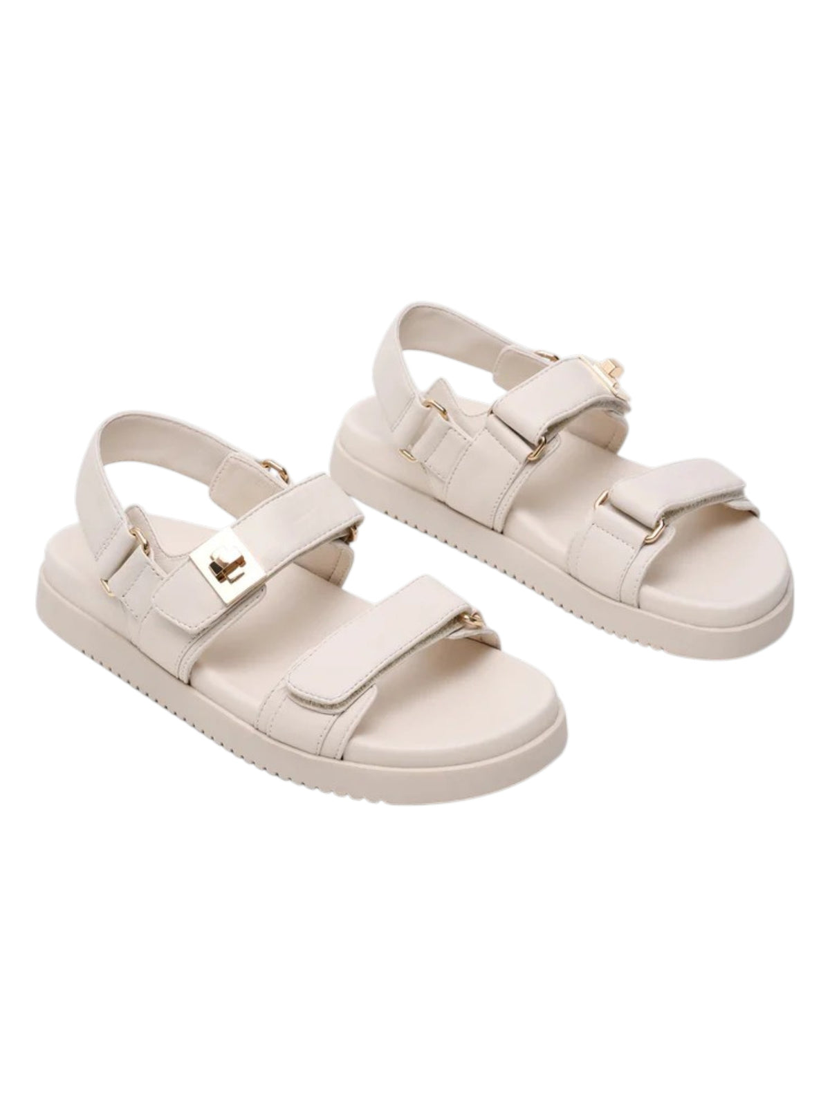 Women's Plain Sandals,Beige