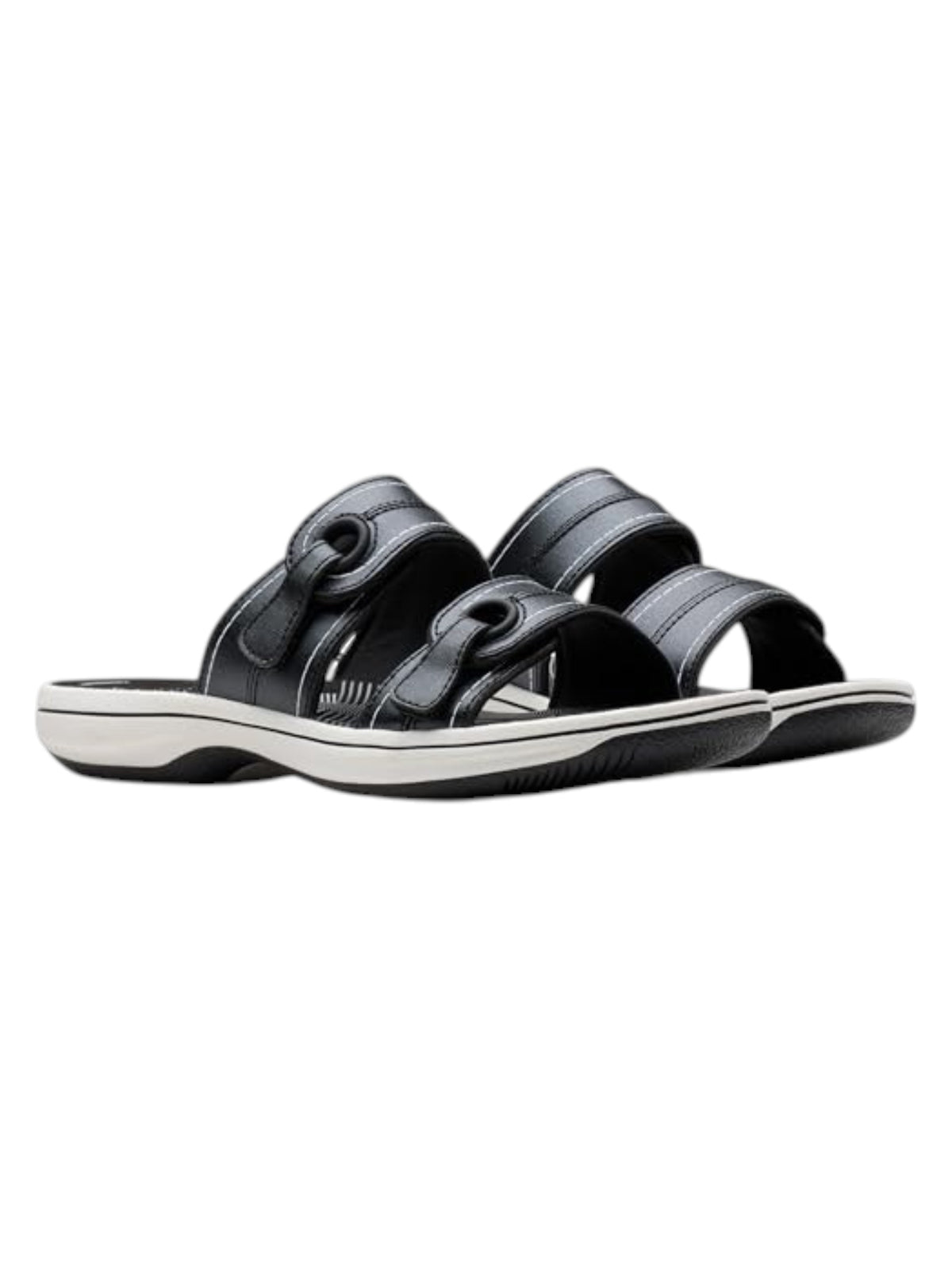 Women's Plain Slippers,Black