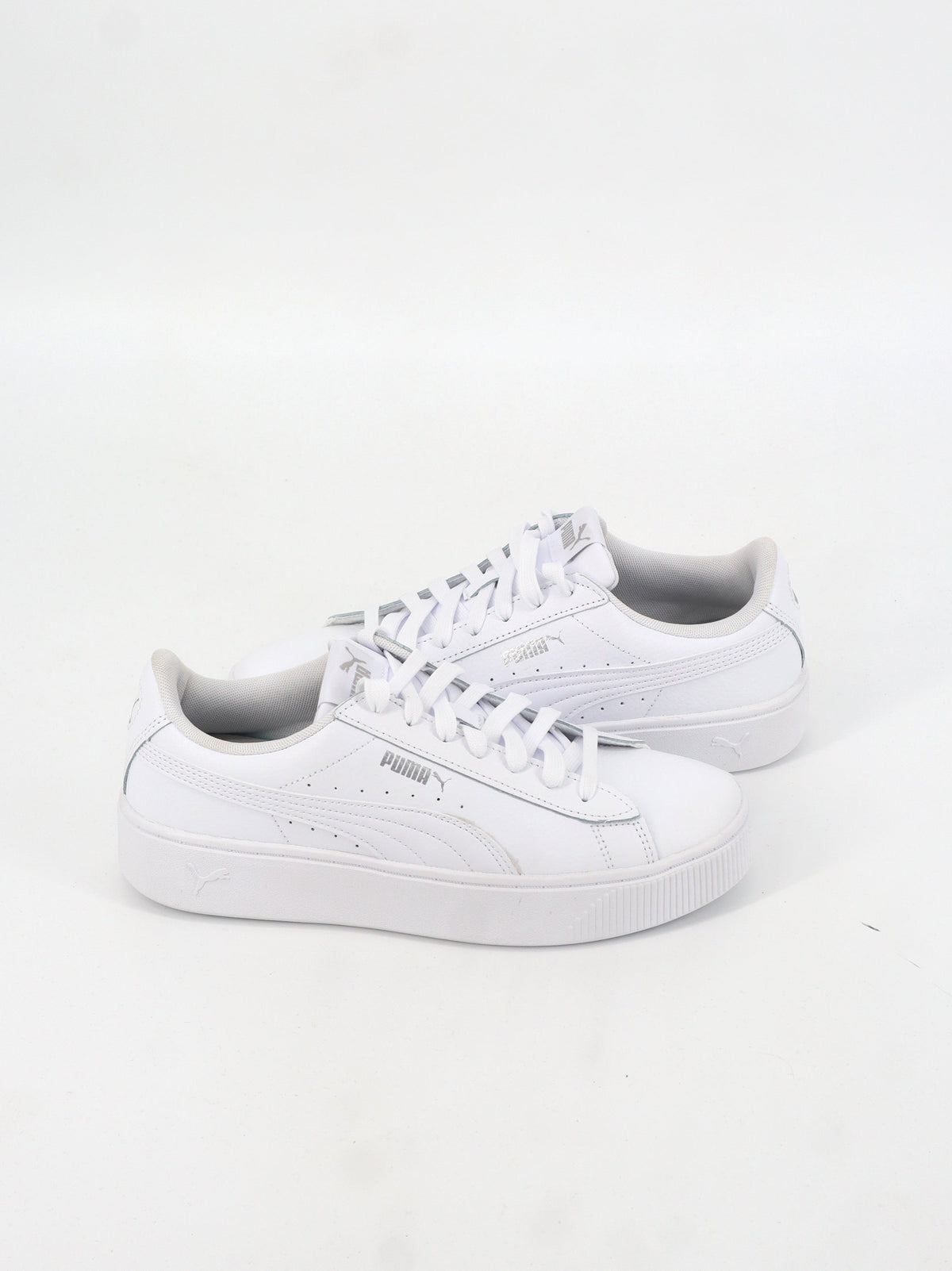 Women's Brand Logo Printed Sneakers,White
