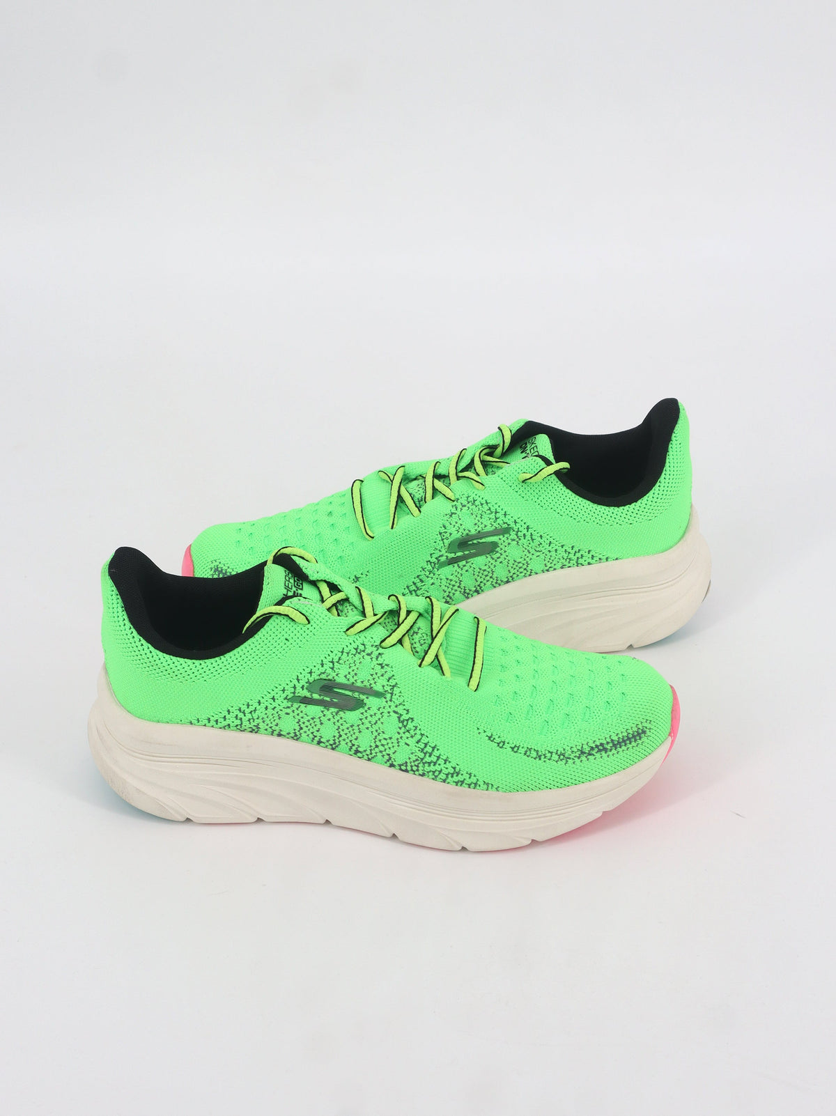 Women's Textured Running Shoes,Green