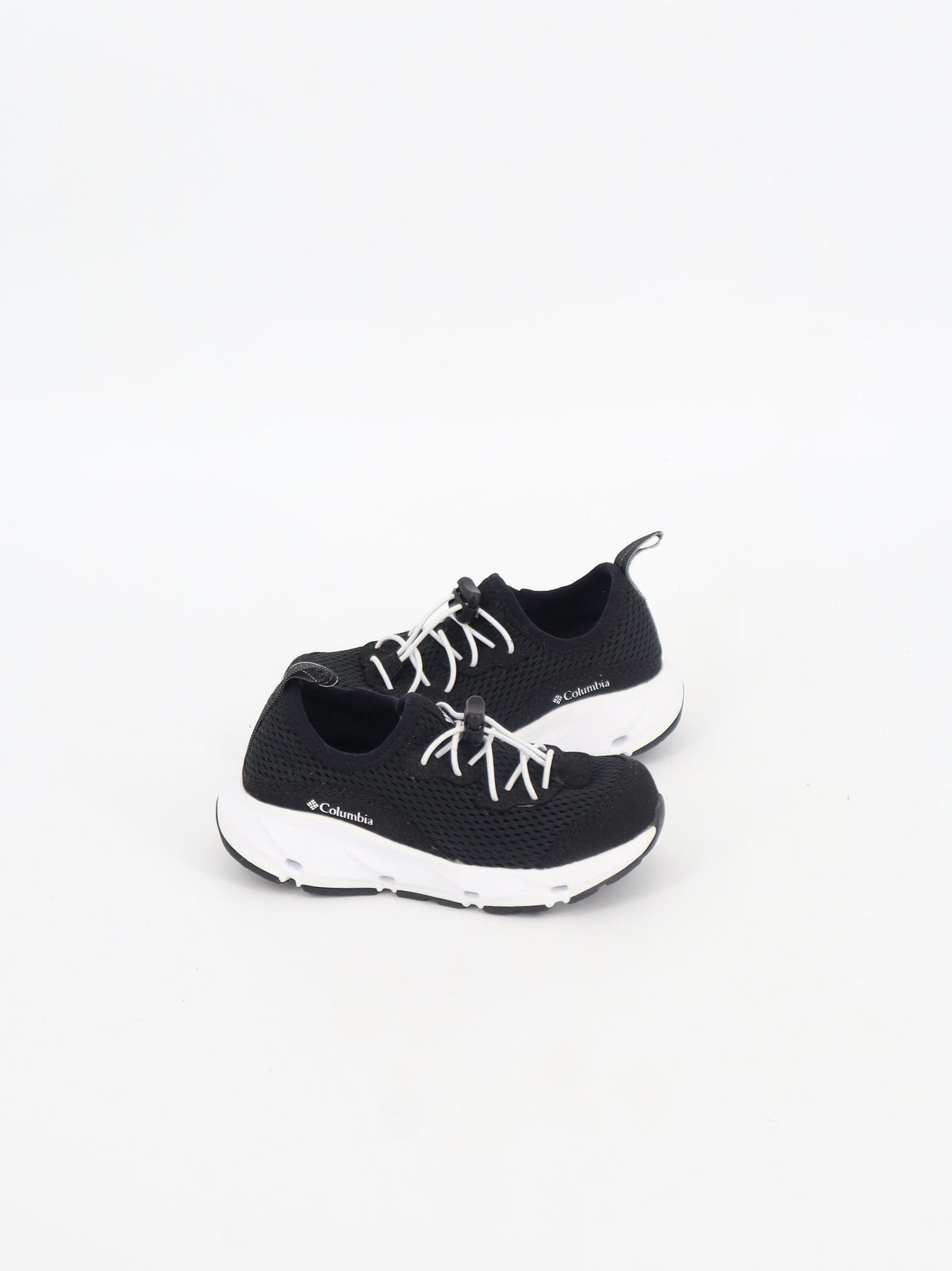 Kids Boy's Brand Logo Printed Sneakers,Black