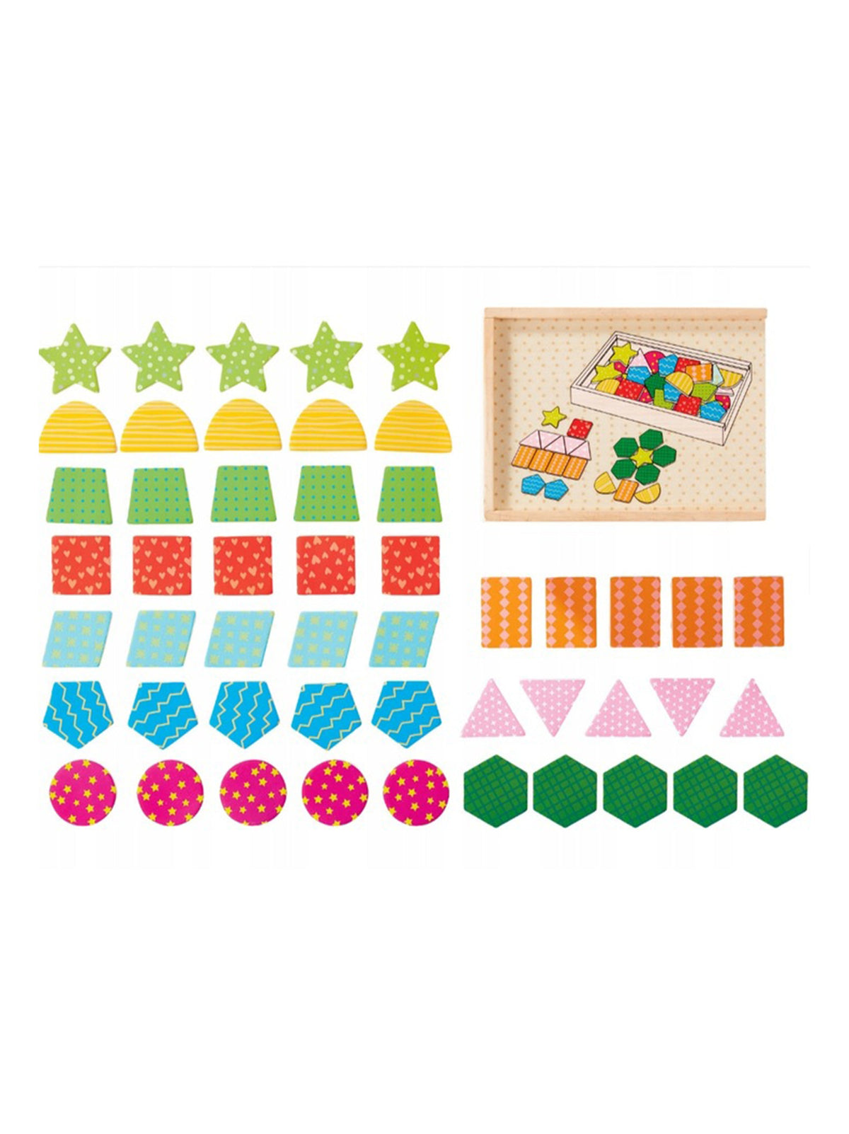 Wooden Magnetic Shape Puzzle