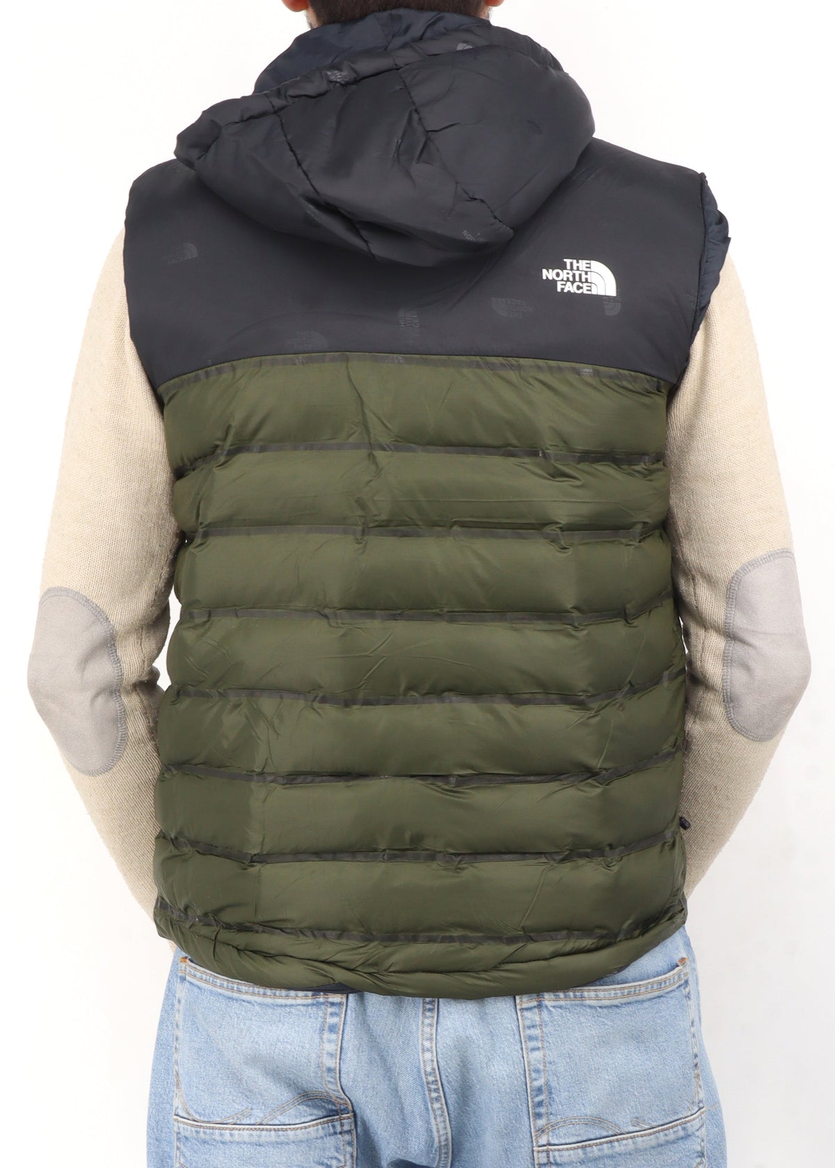 Image for Men's Colorblocked Vest,Black/Olive