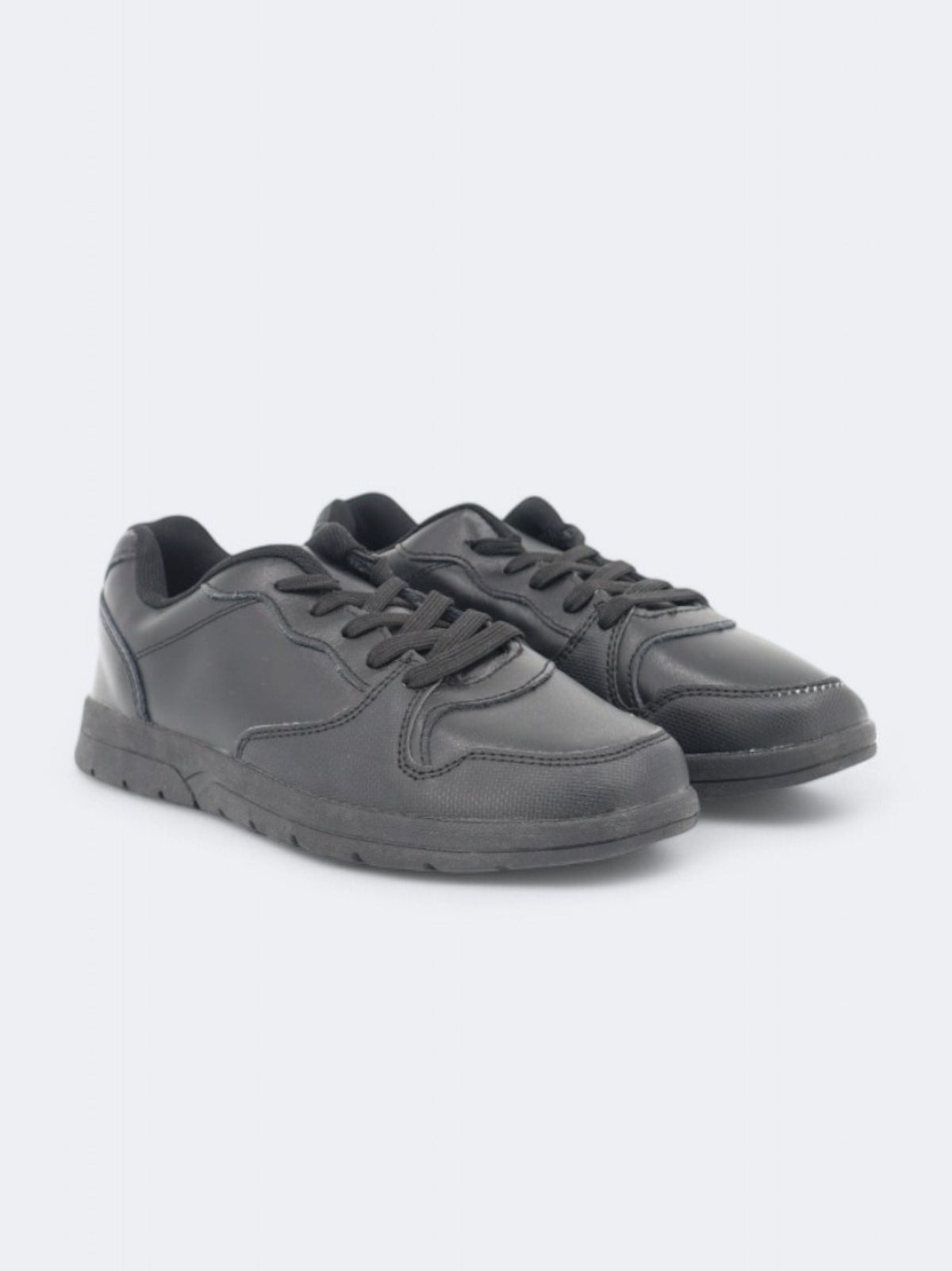 Kids Boy's Textured Sneakers,Black
