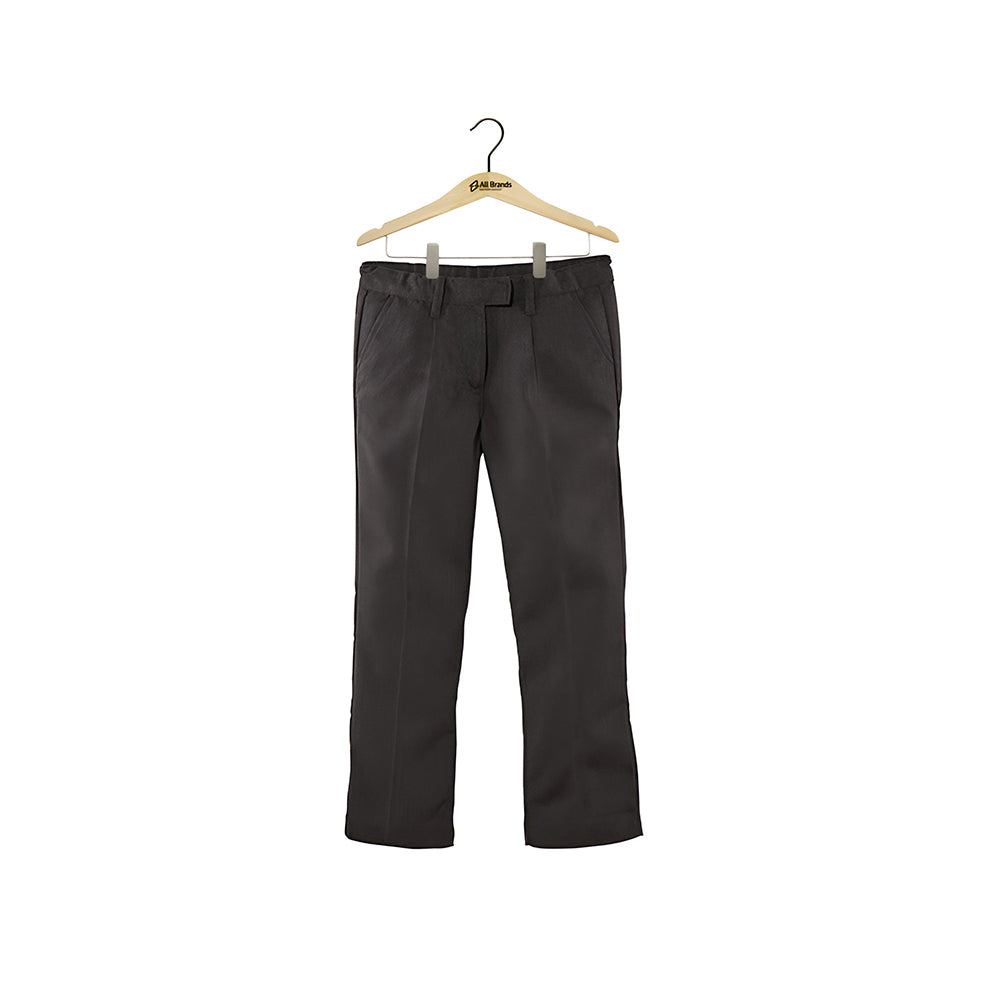Image for Kids Girl Plain Straight Pant,Dark Grey