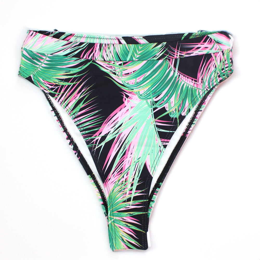 Image for Women's Printed High Leg High Waist Bikini Brief,Multi