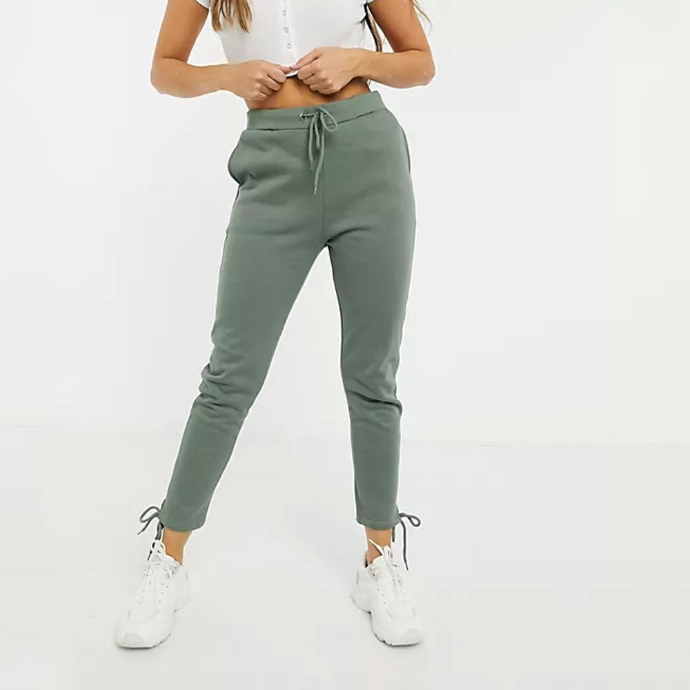 Image for Women's Elastic Waist Sport Pant,Green