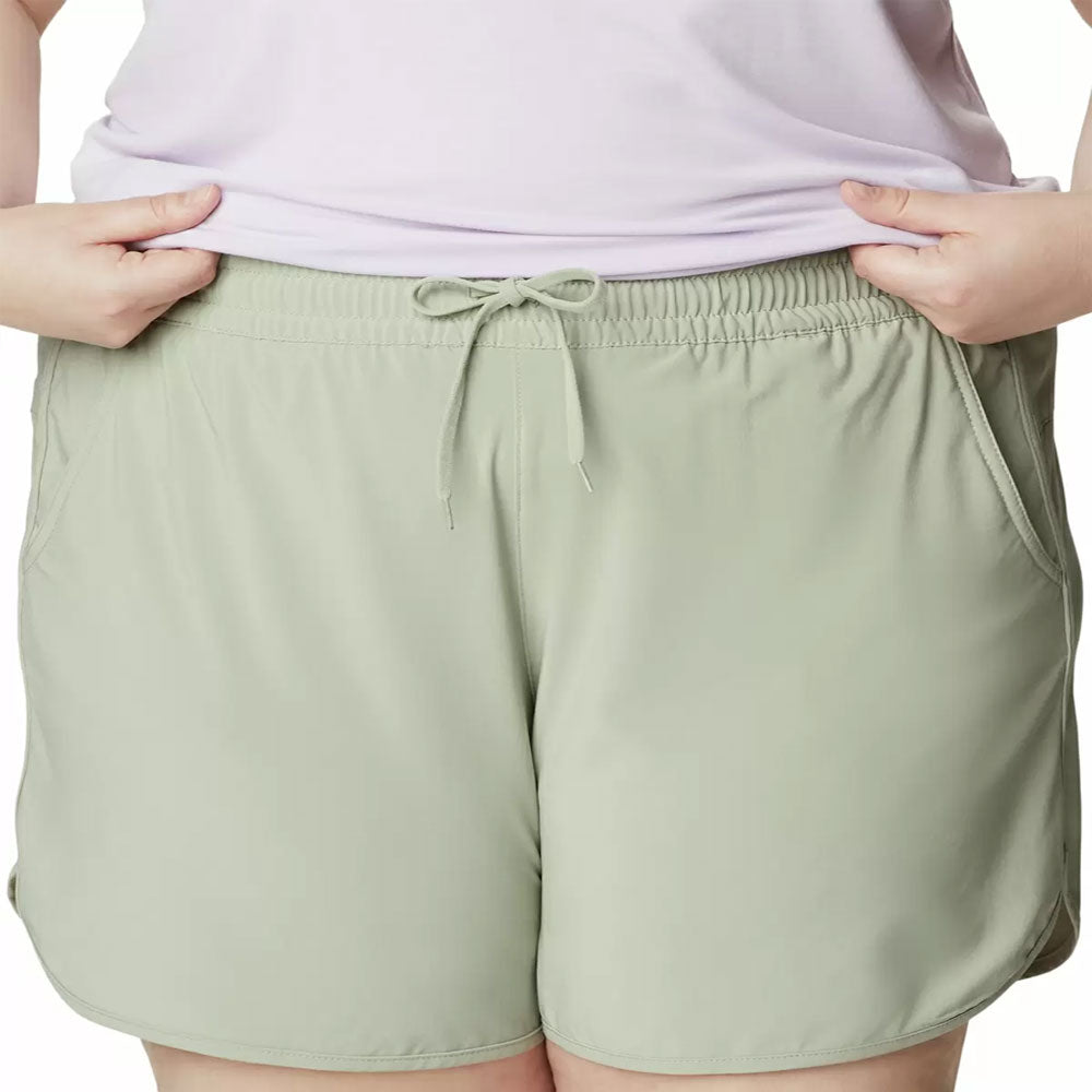 Image for Women's Plain Solid Sport Short,Light Olive