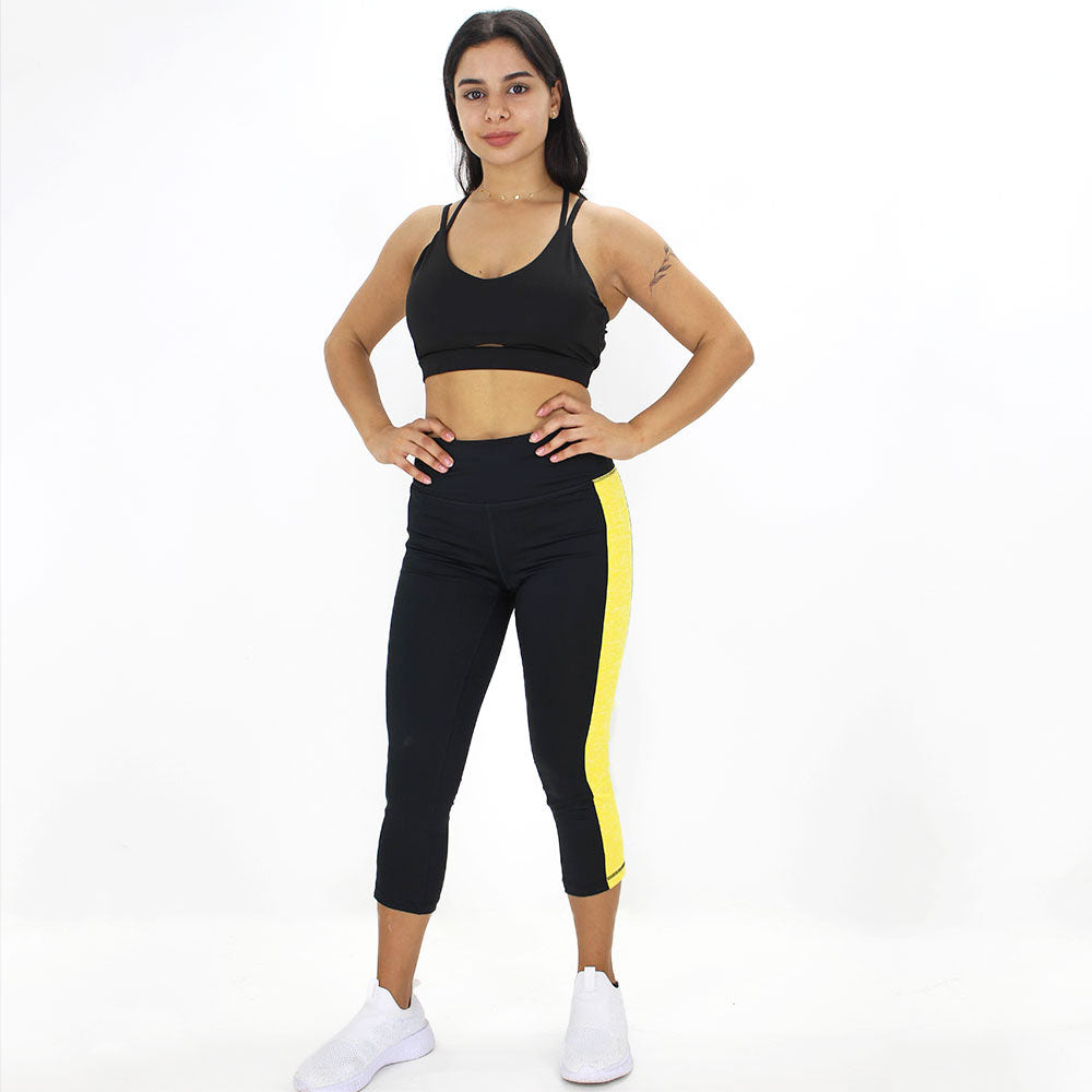 Image for Women's High Raise Color Block Legging,Black