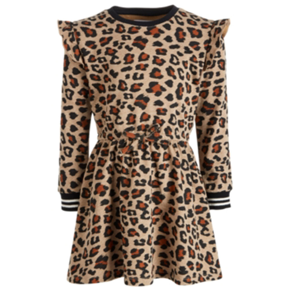 Image for Kids Girl Tiger Printed Dress,Multi