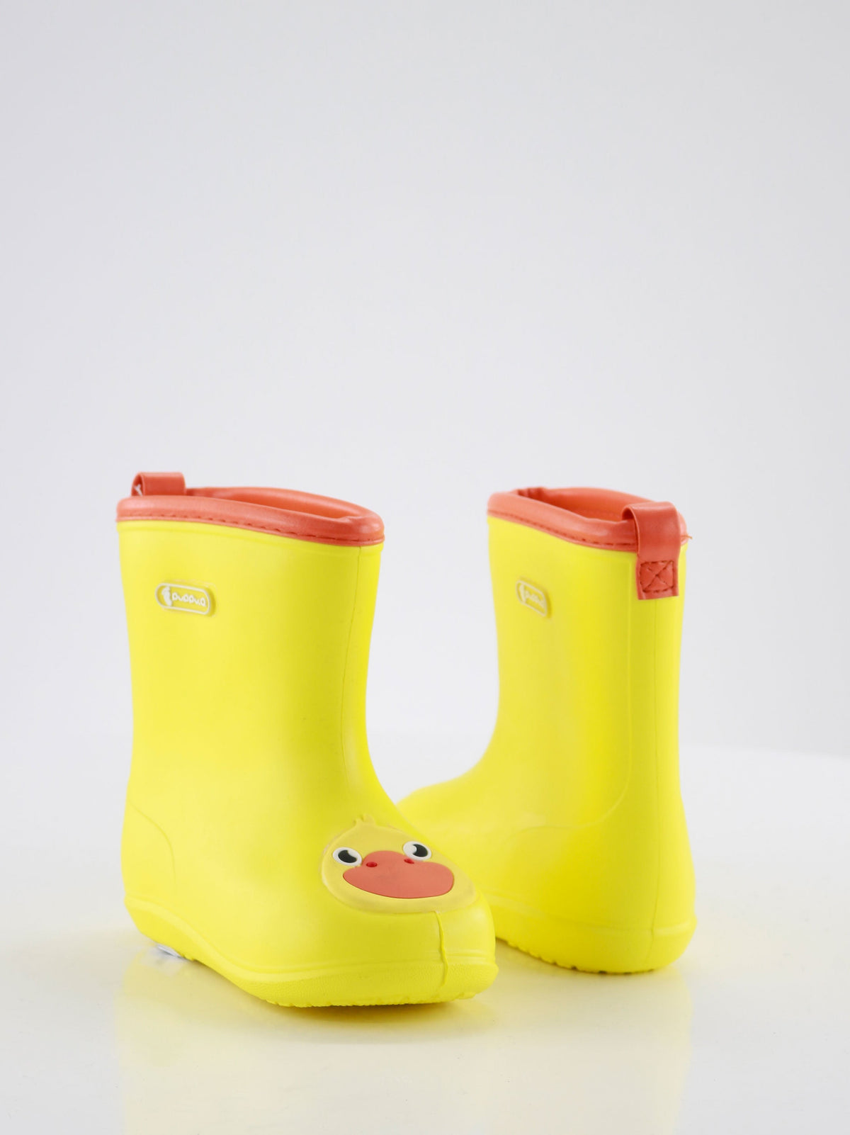 Image for Kids Boy a duck Print Rubber Boots,Yellow