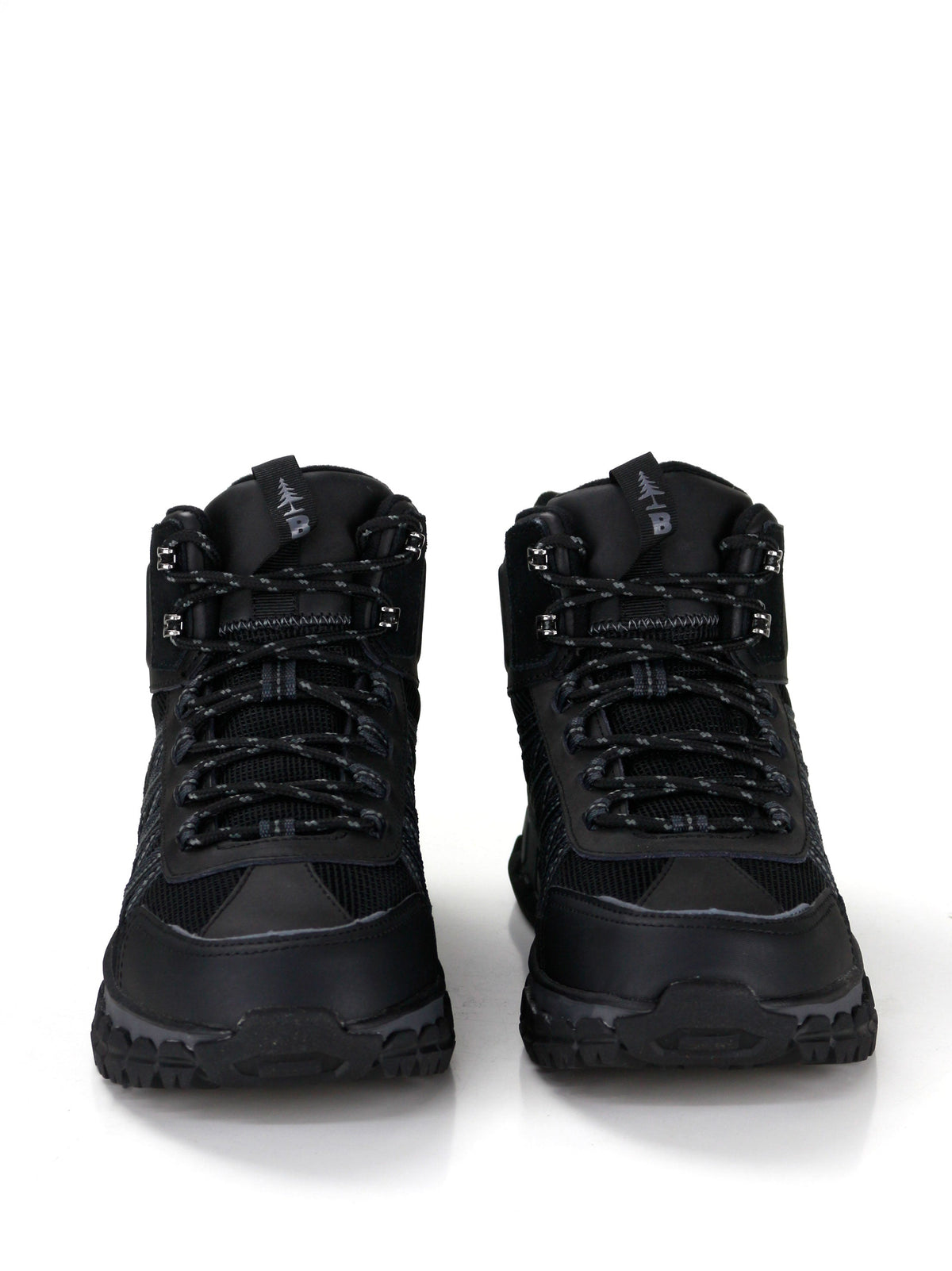 Image for Men's Striped Fish Net Casual Shoes,Black
