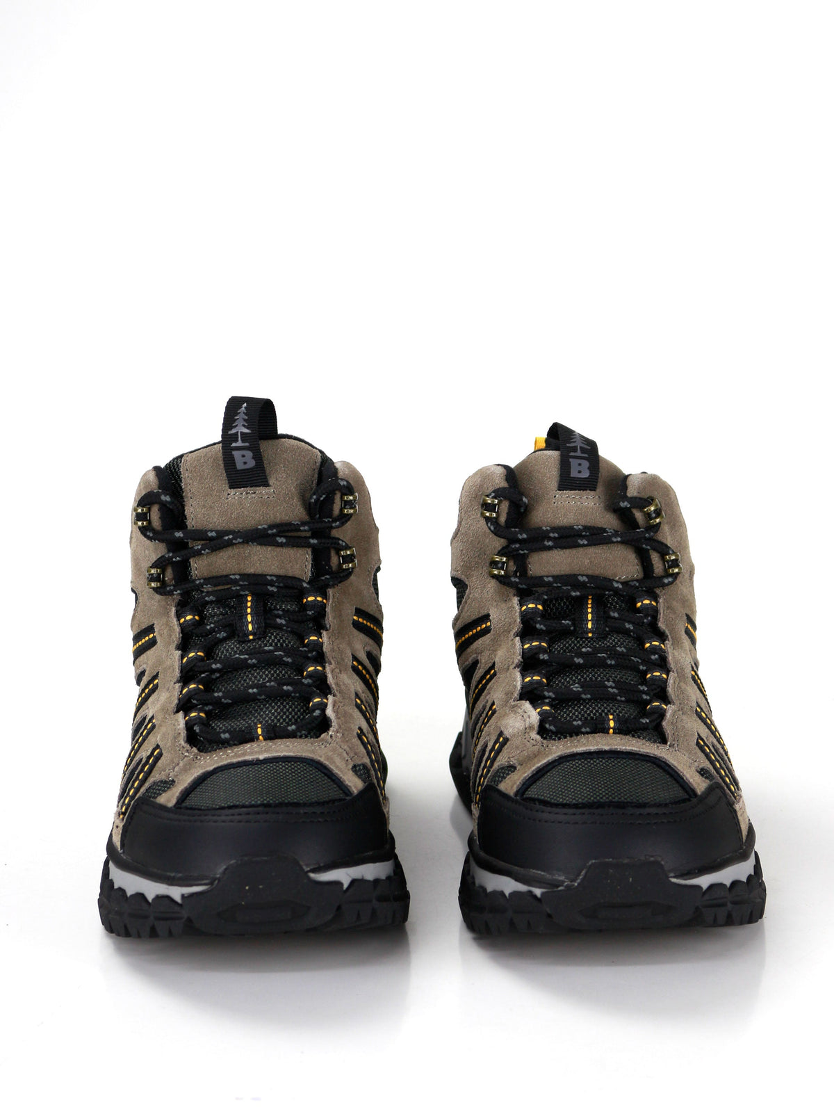 Image for Men's Color Block Striped Shoes,Greige