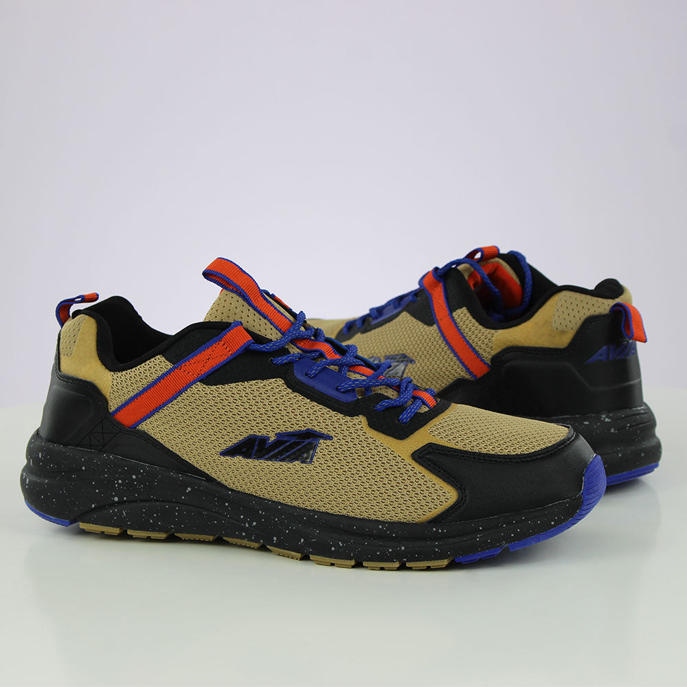 Image for Men's Color Block Washed Sole Shoes,Beige