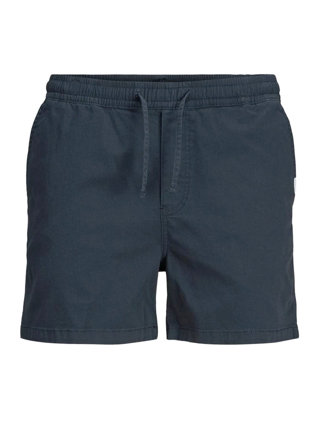 Image for Men's Plain Solid Pull On Short,Navy