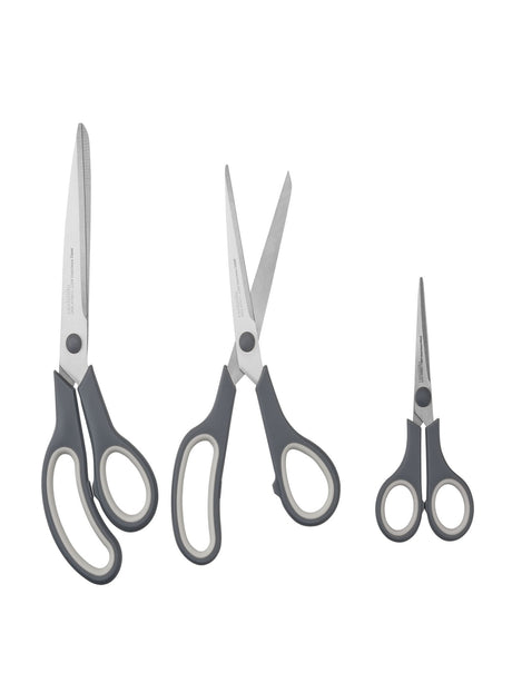Image for 3-Piece Scissors Set, Dark Grey