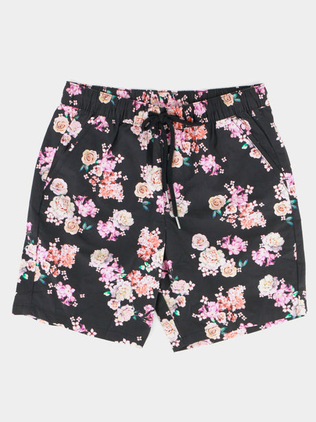 Image for Men's Floral Printed Swim Short,Multi