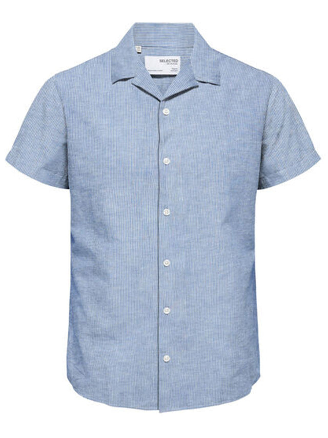 Image for Men's Striped Dress Shirt,Blue