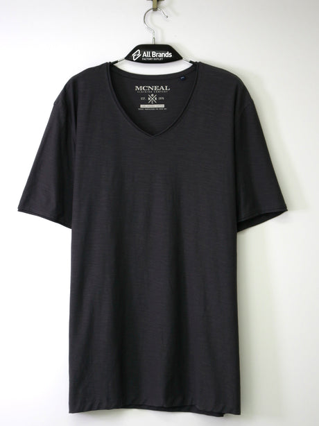 Image for Men's Brand Logo Printed T-Shirt,Dark Grey
