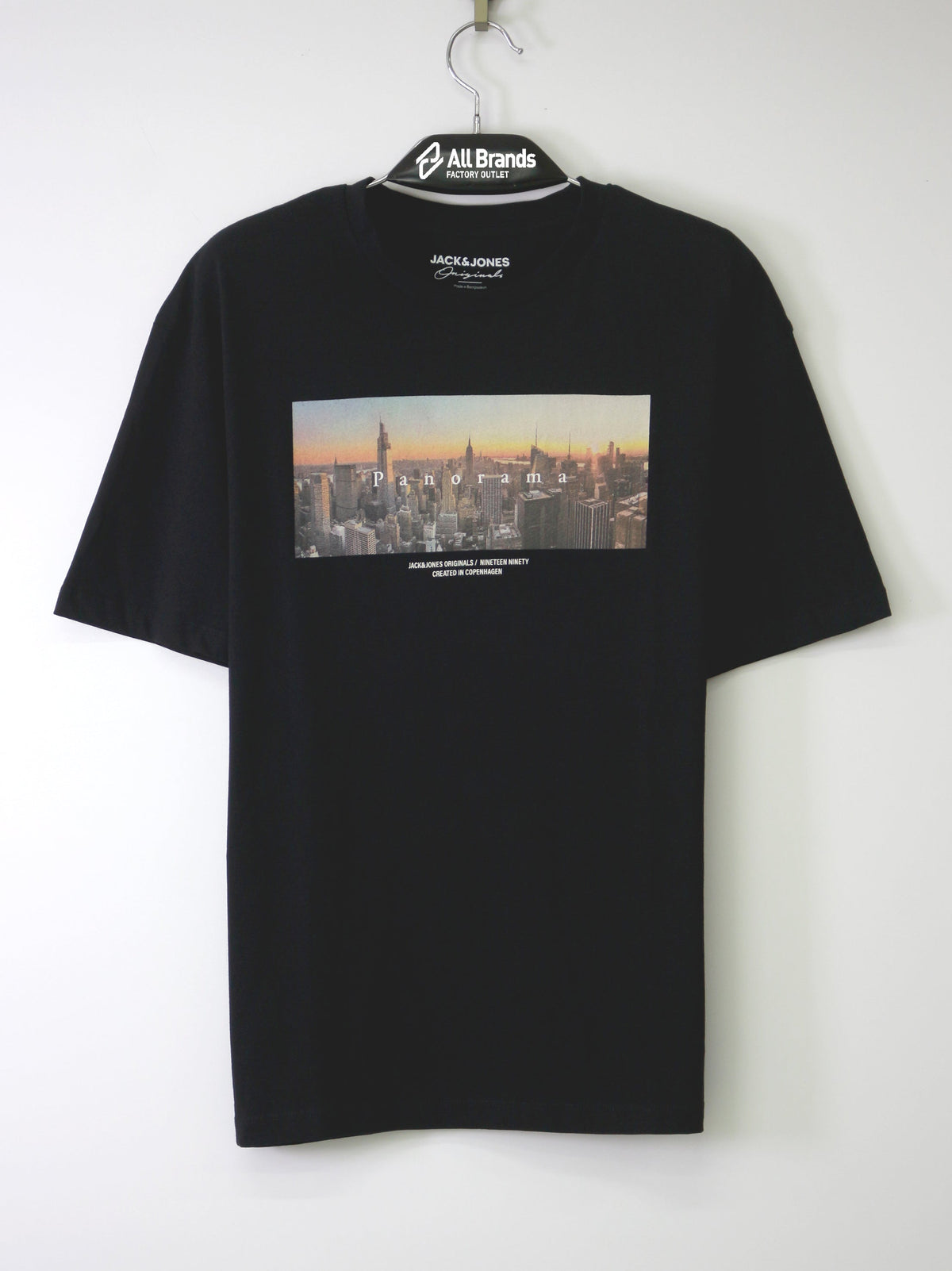 Image for Men's Graphic Printed T-Shirt,Black