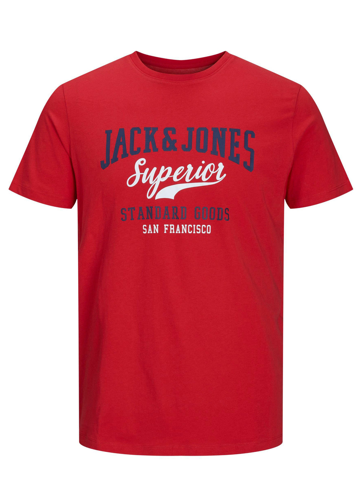 Image for Men's Logo Printed T-Shirt,Red