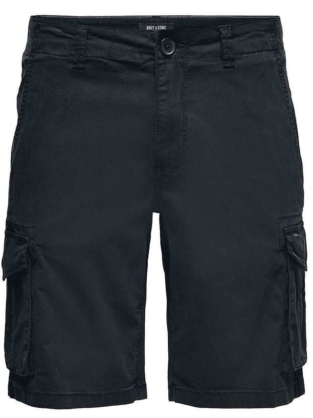 Image for Men's Plain Solid Short,Black