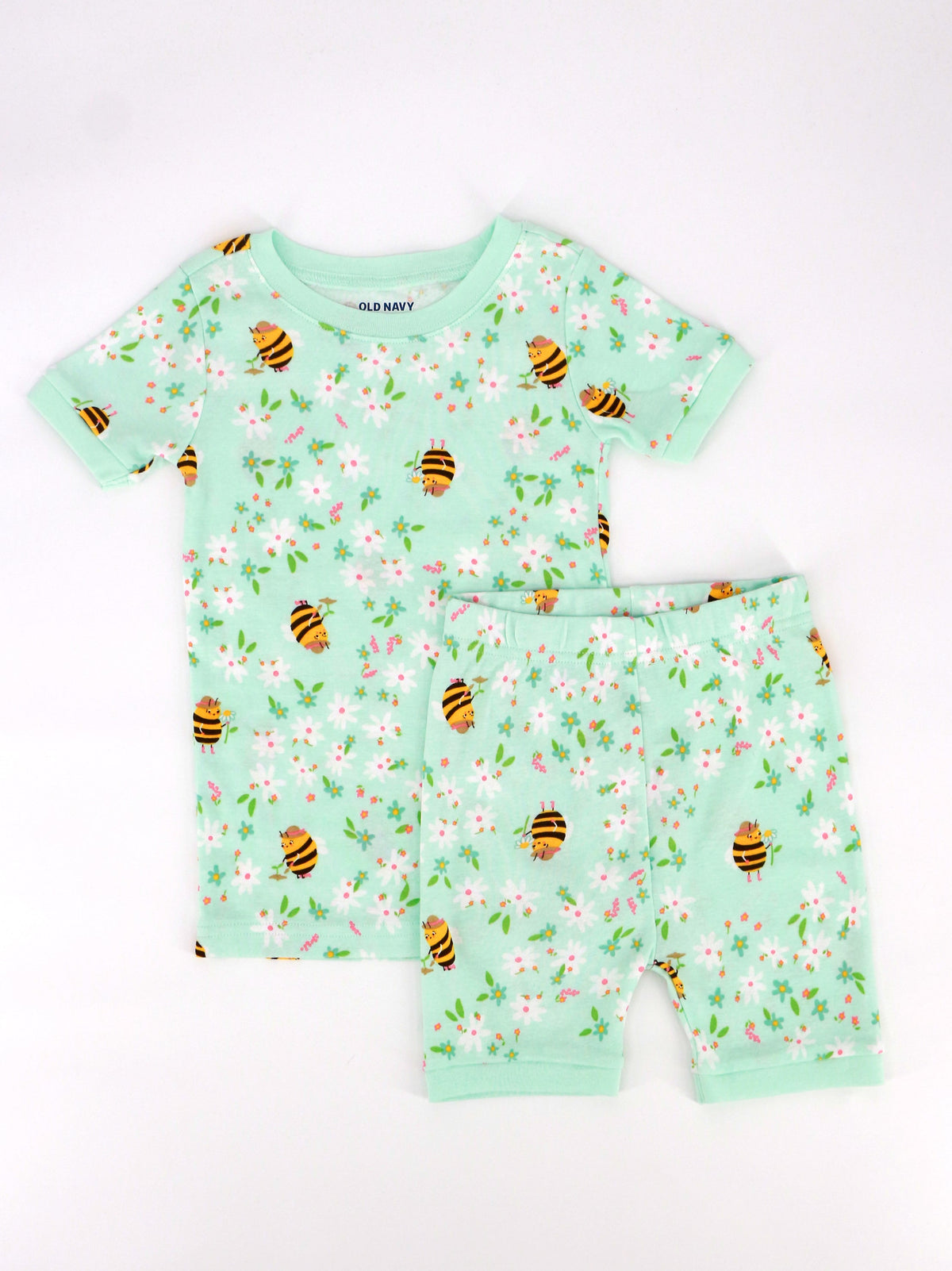 Image for Kids Girl Graphic Printed Sleepwear Set,Light Green