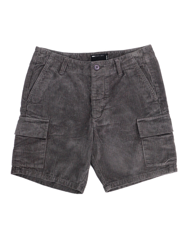 Image for Men's Textured Cargo Short,Dark Grey