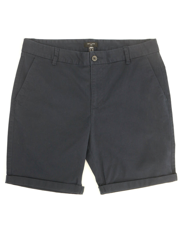 Image for Men's Plain Solid Short,Navy