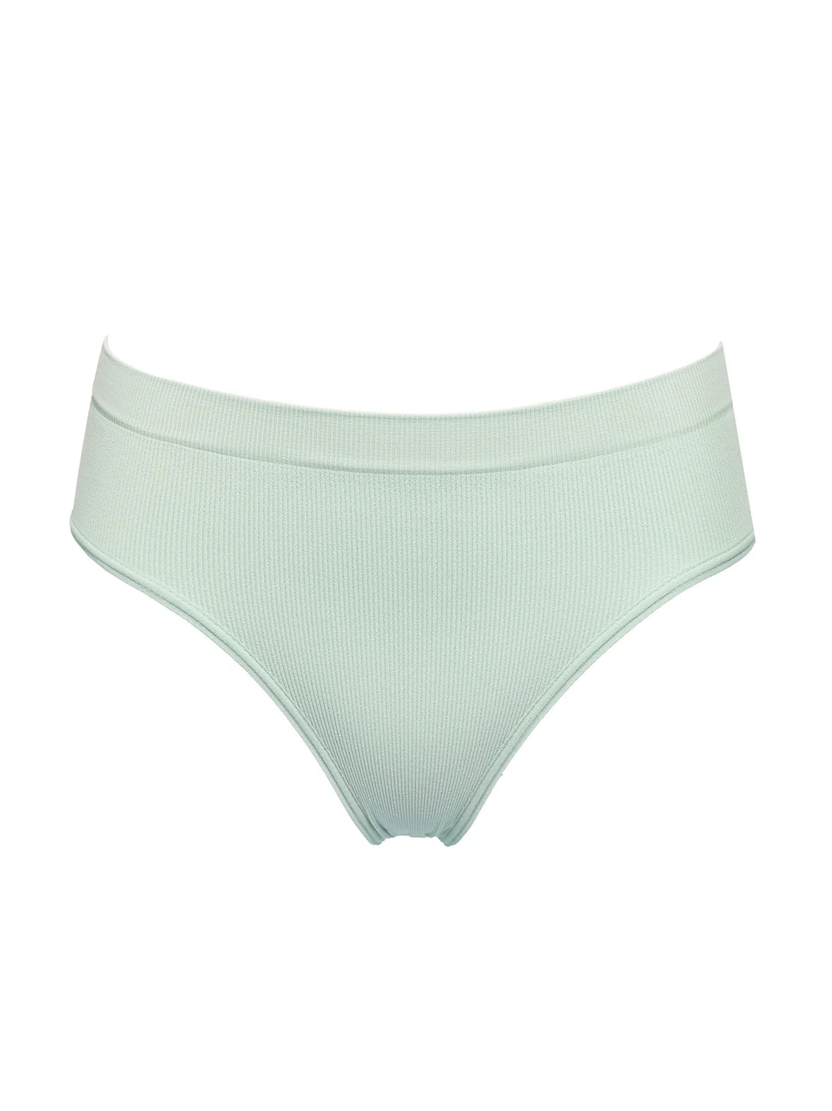Image for Women's Ribbed Brief,Light Green