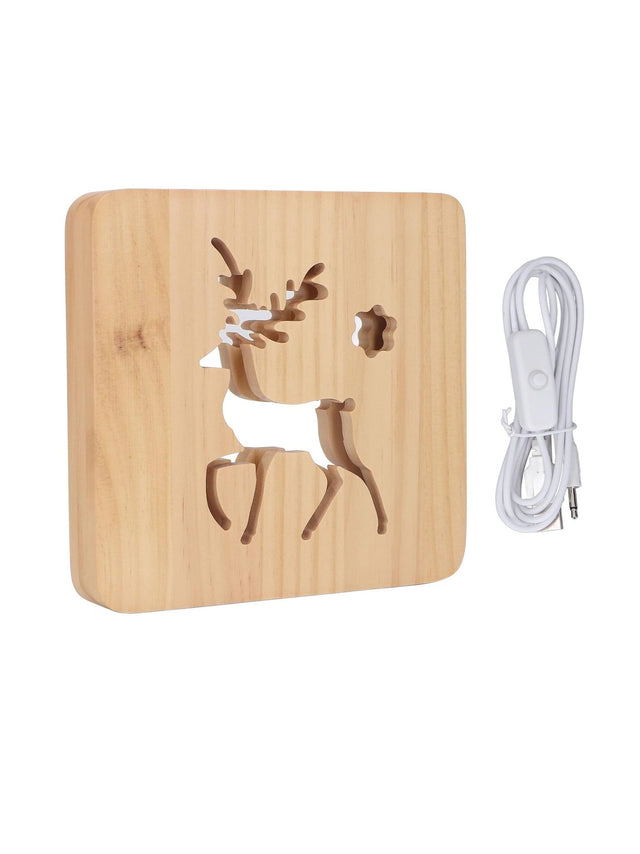 Image for Led Night Light, Deer Shape