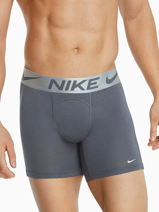 Image for Men's 1 Pair Luxe Boxer Brief,Dark Grey