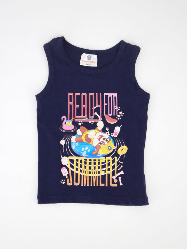 Image for Kids Boy Graphic Printed Top,Navy